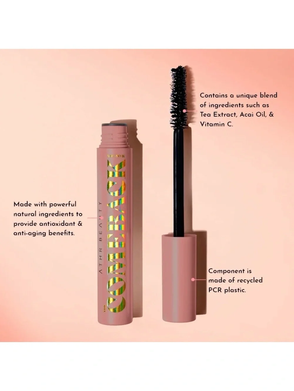 ATHR Beauty Black The Comeback Mascara
